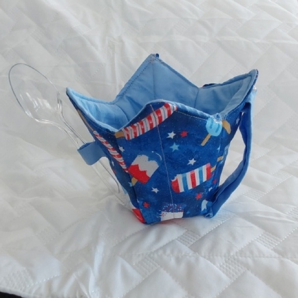Other - Ice Cream Pint, Coffee Cup & Beverage Cozy, With A Hoop For A Spoon